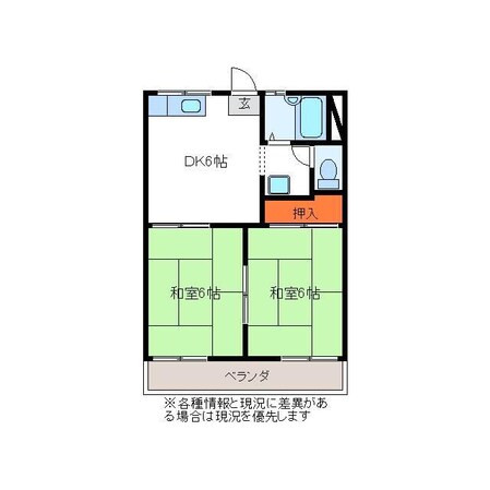 可児川駅 徒歩20分 2階の物件間取画像